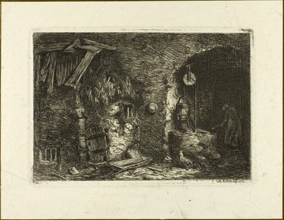 ザ・ウェル 作： Charles Emile Jacque
