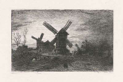 作： Charles Emile Jacque