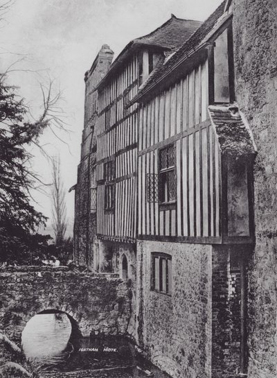Ightham Mote（モノクロ写真 作： Charles Essenhigh Corke