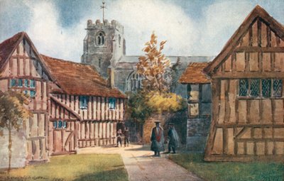 The Old Pedagogues House、ストラットフォードオンエイボン 作： Charles Essenhigh Corke