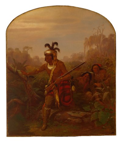 チーフ・ビリー・ボウレッグス 作： Charles Ferdinand Wimar