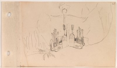ヤンクトナイ パッド サドル、ビッグ ヘッドのバンド (葉 29 直角) 作： Charles Ferdinand Wimar