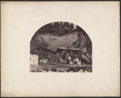[農家のある風景］ 作： Charles Fortunat Paul Casimir Perier