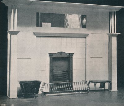 暖炉、c1895、1897 作： Charles Francis Annesley Voysey