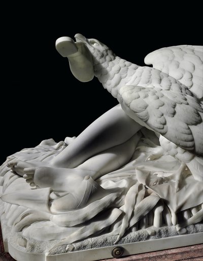 台座のロドピスの等身大フィギュア、1862 作： Charles Francis Fuller
