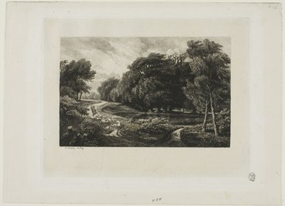 迫る嵐 作： Charles Francois Daubigny