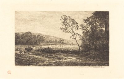 秋 作： Charles Francois Daubigny