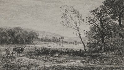 秋 作： Charles Francois Daubigny