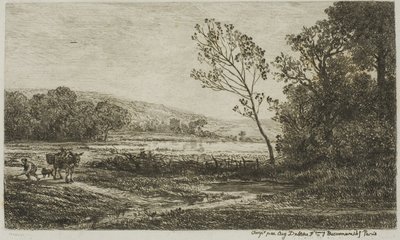 秋 作： Charles Francois Daubigny