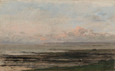 引き潮のビーチ 引き潮のビーチ 作： Charles Francois Daubigny