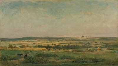 穀物の収穫 作： Charles Francois Daubigny