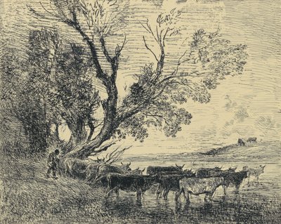 ル・ゲ 作： Charles Francois Daubigny