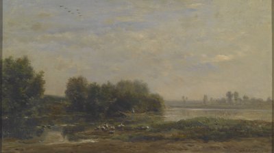 オワーズで 作： Charles Francois Daubigny