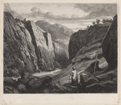 聖ジェローム 作： Charles Francois Daubigny