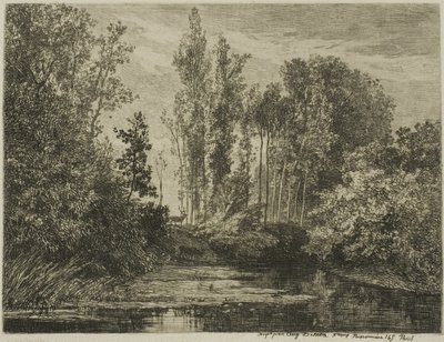  作： Charles Francois Daubigny