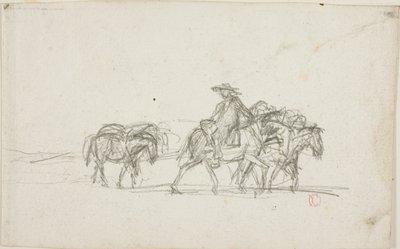 勉強 作： Charles Francois Daubigny