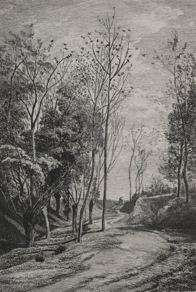 リトル・ブリッド、1850。 作： Charles Francois Daubigny