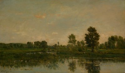 ザ・マーシュ 作： Charles Francois Daubigny