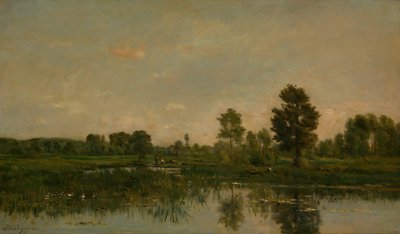 マーシュ、1871年。 作： Charles Francois Daubigny