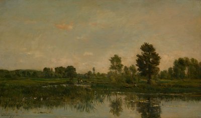 沼、1871 作： Charles Francois Daubigny