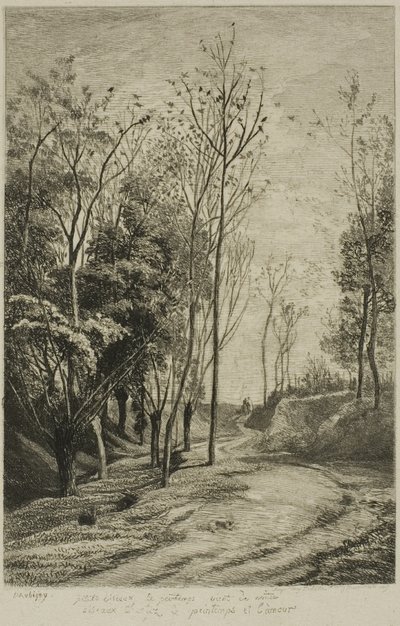 小さな鳥 作： Charles Francois Daubigny