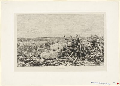 The Vintage (モルヴァンのお土産) 作： Charles Francois Daubigny