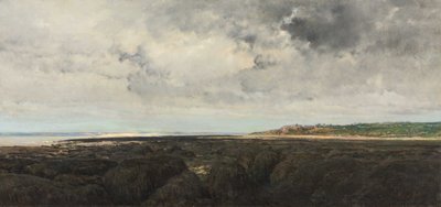 ル・ラティエから見たヴィレルヴィル 作： Charles Francois Daubigny
