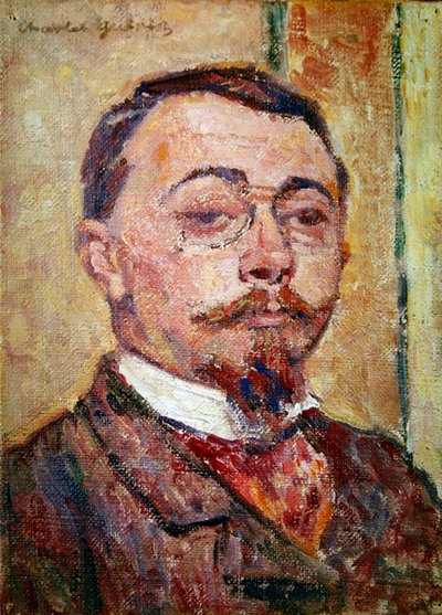 シャルル・ルイ・フィリップの肖像、1903 作： Charles Guerin