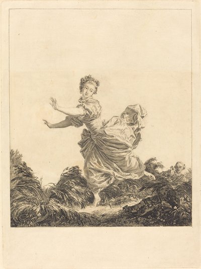 わざと漏らす 作： Charles François Adrien Macret after Jean Honoré Fragonard