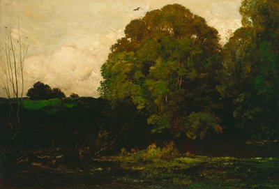 モーバンの池 作： Charles Francois Daubigny