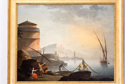 海景 作： Charles François Grenier de Lacroix