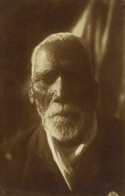 ポートレート、1910年頃（シルバーゼラチンプリント） 作： Charles Frederick Goldie