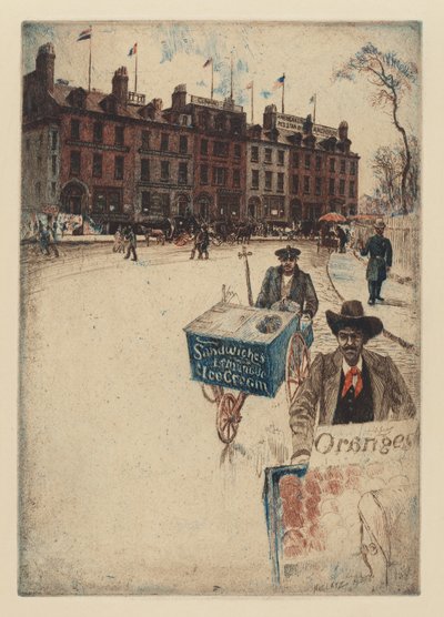 ボーリンググリーン、1910年。 作： Charles Frederick William Mielatz