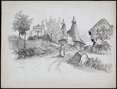 ケント州ニューイントン、1892～1933年 作： Charles George Harper