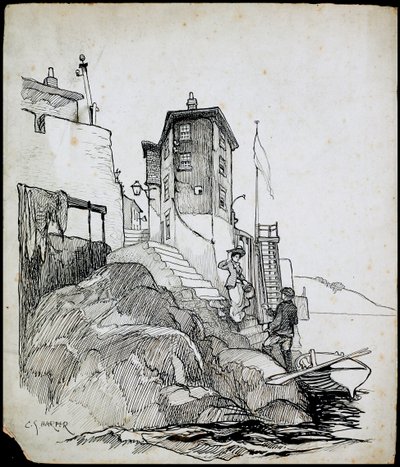 ロビン フッド湾、ノース ヨークシャー、1892～1933 年 作： Charles George Harper