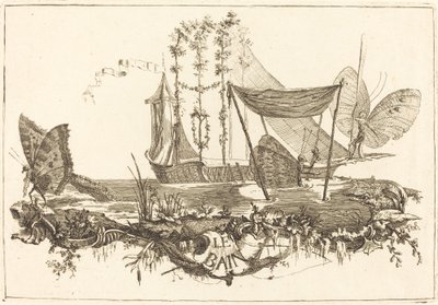 お風呂 作： Charles Germain de Saint Aubin