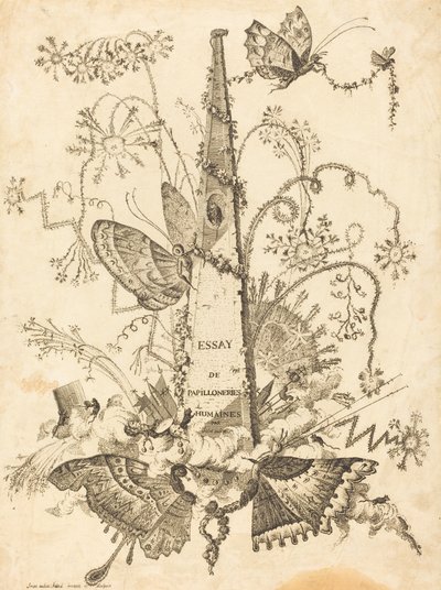 タイトル 作： Charles Germain de Saint Aubin