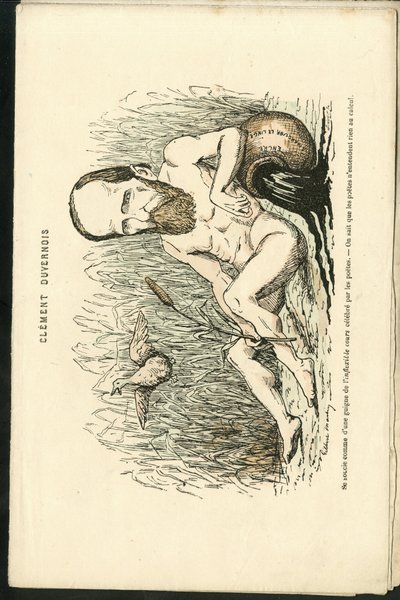チャールズ・ギルバート・マーティン（1839-1905）による "Contemporary Grimaces "のイラスト 作： Charles Gilbert Martin