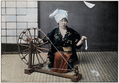 スピニングホイール、c1890 作： Charles Gillot