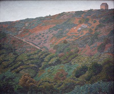 ヴァレンシーの谷で 作： Charles Ginner