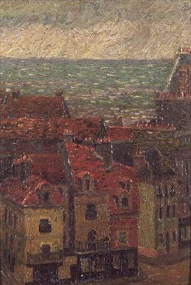 Telhados, Le Havre 作： Charles Ginner