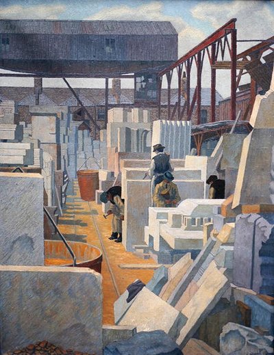 石工（油） 作： Charles Ginner