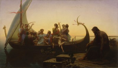 失われた幻想、1865-67 作： Charles Gleyre