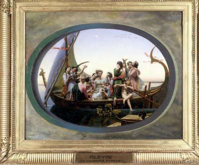 シャルル・グレイル（1806-1874）の「失われた幻想」は、キャンバスに油彩で描かれています。 作： Charles Gleyre