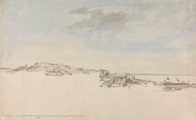 聖フランシス ダ シタデル修道院からのリスボン 作： Charles Gore