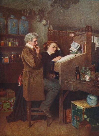 Somewhere Wrong Somewhere、c1850 作： Charles Green