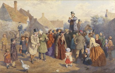 クワックドクター、1866年（紙とトイレットペーパーのボディカラー） 作： Charles Green