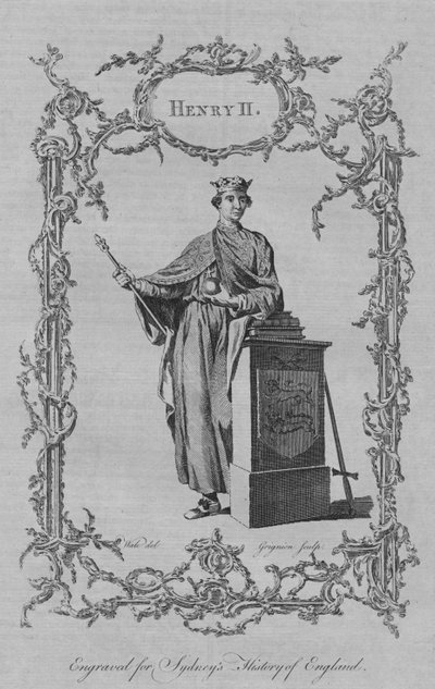 ヘンリー2世、1773年。 作： Charles Grignion