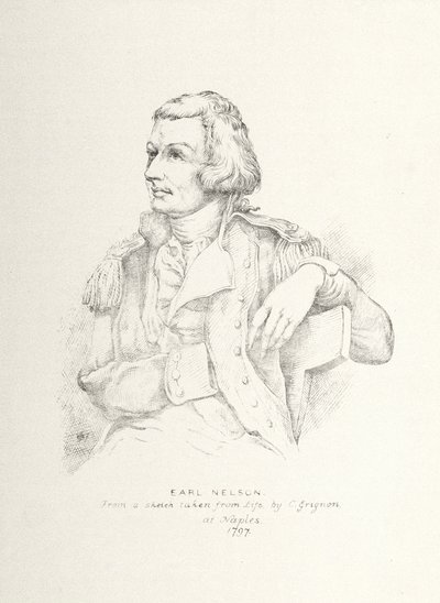 ホレイショ・ネルソン（1758-1805）（エッチング） 作： Charles Grignion