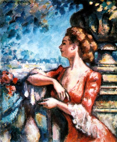 「期待」、1907 作： Charles Guerin